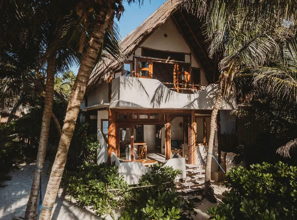 Beautiful House On Beach Zone Tulum Mexico